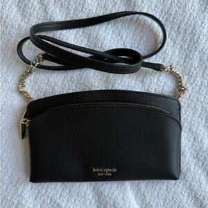 Kate Spade Black Spencer East West Phone Crossbody Bag